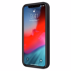 Ferrari FESSIHCP12SBK iPhone 12 mini 5.4" чёрный/чёрный жёсткий чехол On Track Silicone