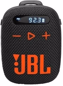 Bezvadu skaļrunis JBL Wind 3 ar stūres turētāju melns un oranžs
