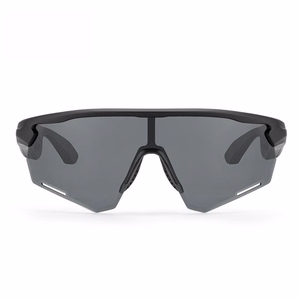 Rockbros SP-251 polarizētas riteņbraukšanas brilles ar Bluetooth audio komplektu – krāsa: melna