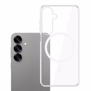 3mk caurspīdīgs magnētiskais viedtālruņa apvalks Samsung Galaxy S25+