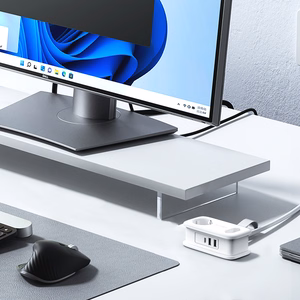 Orico AP3 65W GaN 6in1 strāvas sadalītājs 2x AC + 2x USB-A + 2x USB-C - balts