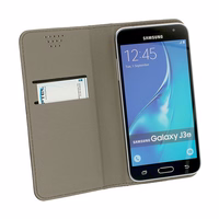 Universālais BOOK MAGNET viedtālruņa apvalks 4,7 collu melns