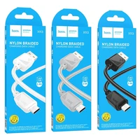 Kabelis USB A uz Micro USB Hoco 2,4A 1 m X113 pelēks