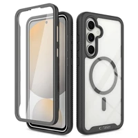 Tech-Protect Defense Magnētiskais Viedtālruņa apvalks Samsung Galaxy S25 - Melns