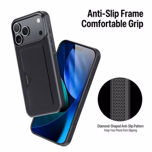 Чехол Dux Ducis "Pocard" для Apple iPhone 17 Pro Max чёрный