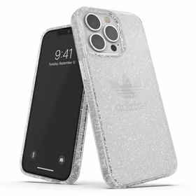 Adidas OR Aizsargājošs Caurspīdīgs Apvalks Spīdums iPhone 13 Pro / iPhone 13 - Caurspīdīgs Sudrabs