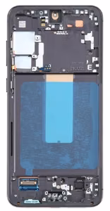 LCD ekrāns Samsung S916 S23+ 5G ar skārienjūtīgu ekrānu un rāmi Phantom Black OLED (īstais izmērs)