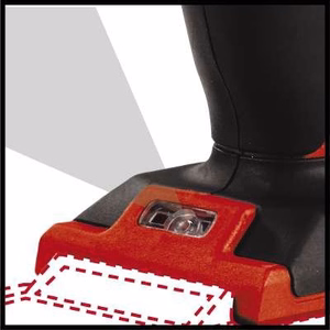 Einhell TC-CD 18/35 Li-Solo – akumulatora urbjmašīna-skrūvgriezis, melns/sarkans