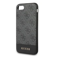 Guess 4G Stripe Collection viedtālruņa apvalks iPhone 7 / 8 / SE 2020 / SE 2022 - Pelēks