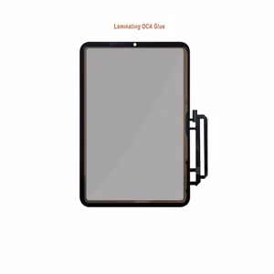 Skārienjūtīgā ekrāna digitizers Pro+ priekš Apple iPad Mini 6 (2021), melns, stikls + OCA XH 250um