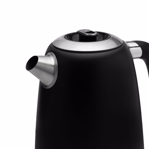 Huslog retro tējkanna ar temperatūras kontroli melna 1,7L 2200W