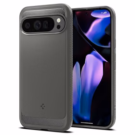 Spigen Rugged Armor viedtālruņa apvalks Google Pixel 9 Pro XL - pelēks
