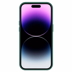 TEL PROTECT magnētiskais silikona viedtālruņa apvalks Iphone 14 zaļš
