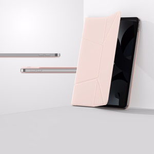 AmazingThing Matte Pro Mag Folio apvalks ar statīvu iPad Air M3 11" - Rozā krāsā