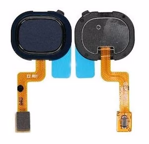 Flex Samsung A217 A21s 2020 ar fingerprint sensor melns original (service pack)