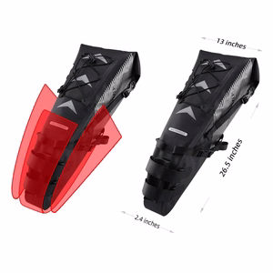 Rockbros AS-013 10L soma zem velosipēda sēdekļa, melna