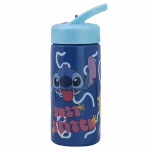 Disney Stitch Palms ūdens pudele ar rokturi, 410 ml
