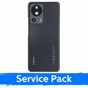 Aizmugurējais vāks, saderīgs ar Xiaomi 13 Lite / melns / (Service Pack)