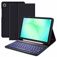 Tech-Protect SC Pen macins priekš Samsung Galaxy Tab A9 / A11 8.7 X110 / X115 / X133 / X135 - Melns