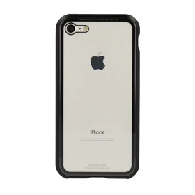 Luphie divkrāsu magnētiskais SWORD apvalks Samsung Galaxy S8 Plus melns-sarkans