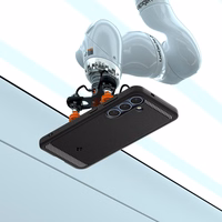 Spigen Rugged Armor Mag MagSafe Viedtālruņa apvalks Samsung Galaxy S25 - matēta melna