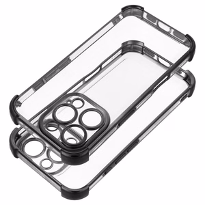 Viedtālruņa apvalks ANTISHOCK ELECTRO IPHONE 16e (SE 4 2025) melns