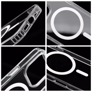 Viedtālruņa apvalks Drop Glue krāsains gredzenveida Mag Cover, savietojams ar MagSafe IPHONE 17, pelēks
