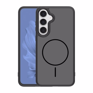 Frame Thin Mag maciņš for Samsung Galaxy S25 melns