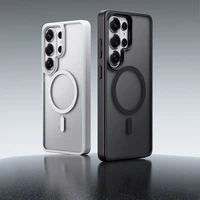 Rock Guard Touch Matēts Series Magnetic Maciņš for Samsung Galaxy S26 Plus melns