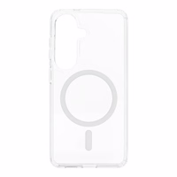 Maciņš for Samsung S26 Forcell F-Protect Clear Hybrid Premium saderīgs ar MagSafe caurspīdīgs