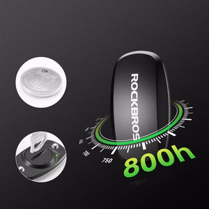 Rockbros HRM812 Bluetooth ANT+ sirdsdarbības sensora josta, IP67 – krāsa: melna