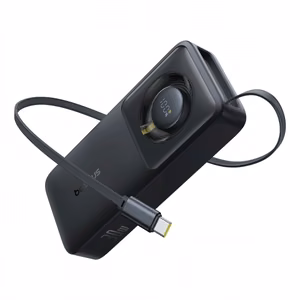 Внешний аккумулятор Baseus OS Free2Pull 10000mAh 30W +кабель (чёрный)
