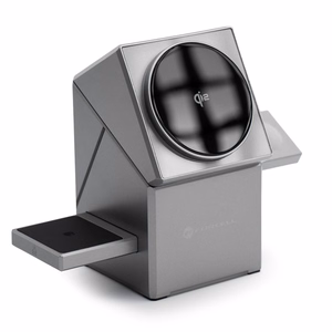 Bezvadu charging station Forcell 3in1 (F-06) (MagSafe) (Phone; Pods; Watch) 15W