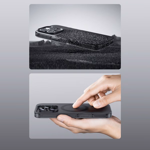 Benks Magnētiskais Lucid Armor viedtālruņa apvalks (0063) Iphone 16 pelēks