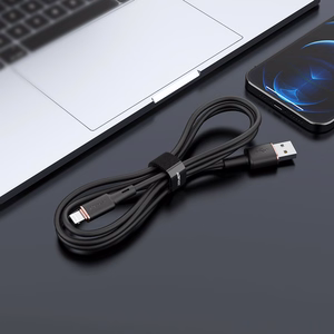 Acefast kabelis MFI USB - Lightning 1.2m, 2.4A melns (C2-02 melns)