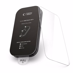 Tech-Protect OneTouch Set+ rūdīta stikla aizsargi modelim iPhone 18 Pro / 17 Pro, 2 gab.