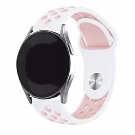 Beline Siksniņa Watch 22mm Sport Silicone balts/rozā
