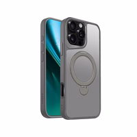 Etteri Matēts Mag Ring maciņš for iPhone 17 Air pelēks