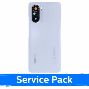 Aizmugurējais vāks saderīgs ar Xiaomi Poco F3 / Arctic White / (Service Pack)