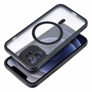 Чехол для iPhone 12 Full Matte Mag Cover совместимый с MagSafe чёрный