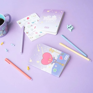 BT21 TATA A6 piezīmju grāmatiņu komplekts, 3 gab.