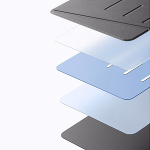 ESR Flip Hybrid vāciņš iPad 10.9" 2022 (10. paaudze) / 11" 2025 (11. paaudze) - melns