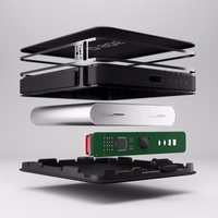 Portatīvais lādētājs SBS NanoTube 5000 mAh Augsta blīvuma - melna