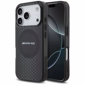 AMG Double Layer Transparent Graphics MagSafe чехол iPhone 17 Pro - черный