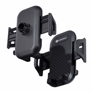 FORCELL F-GRIP Carbon Bracket standarta rokas auto turētājs vējstiklam / paneļa stiprināšanai melns