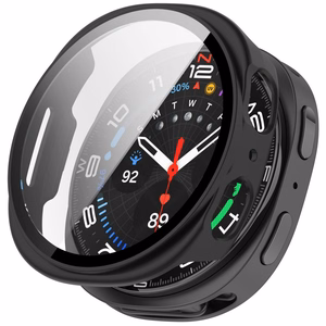 Tech-Protect Defense 2-Pack maciņš modelim Samsung Galaxy Watch 40mm – caurspīdīgs un matēts melns
