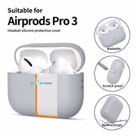Tech-Protect silikona maciņš AirPods Pro 3 pelēks
