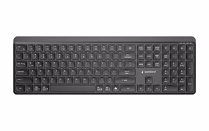 Gembird keyboard (KB-WPS-03) – Bluetooth, US layout, black