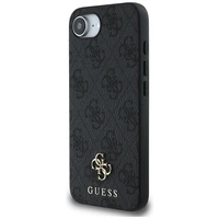 Guess 4G Small 4G and Classic MagSafe viedtālruņa apvalks iPhone 16e - melns