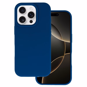 Tel Protect silikona viedtālruņa apvalks Iphone 16 Pro tumši zils